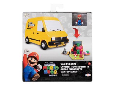 SUPER MARIO MOVIE MINI WORLD VAN PLAYS NINTENDO          - 1