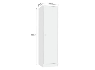 CLOSET VEKKA HOME WHITE 1P - 6