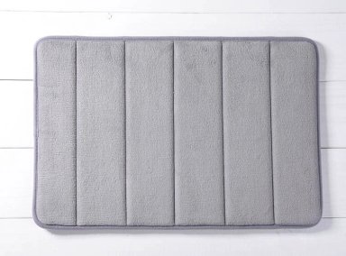 PISO DE BAÑO RIPLEY HOME MEMORY FOAM GRIS - 1