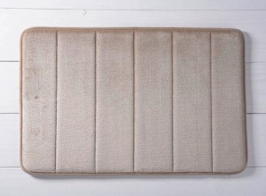 PISO DE BAÑO RIPLEY HOME MEMORY FOAM TAUPE - 1