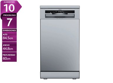 LAVAVAJILLAS TEKA 10 CUBIERTOS DFS 44750 SS INOX - 1