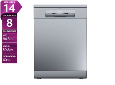 LAVAVAJILLAS TEKA 14 CUBIERTOS DFS 76850 SS INOX - 1