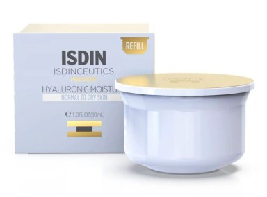 CREMA FACIAL ISDIN HIDRATANTE REFILL CEUTICS HYALURONIC MOISTURE PIEL NORMAL A SECA 50 GR - 1