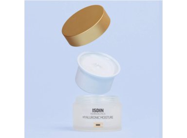 CREMA FACIAL ISDIN HIDRATANTE REFILL CEUTICS HYALURONIC MOISTURE PIEL NORMAL A SECA 50 GR - 2