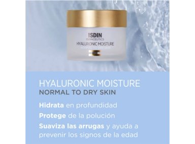 CREMA FACIAL ISDIN HIDRATANTE REFILL CEUTICS HYALURONIC MOISTURE PIEL NORMAL A SECA 50 GR - 3
