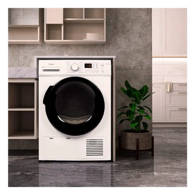 SECADORA DE ROPA POR CONDENSACION MIDEA MSC-90B08E 9KG BLANCO - 8