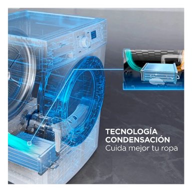 SECADORA DE ROPA POR CONDENSACION MIDEA MSC-90B08E 9KG BLANCO - 9