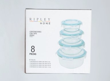 SET CONTENEDORES RIPLEY HOME TAPERS X4 - 4