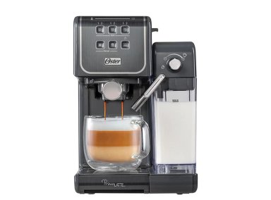 CAFETERA OSTER ITALIANA PRIMALATTE TOUCH GRIS BVSTEM6801M - 1