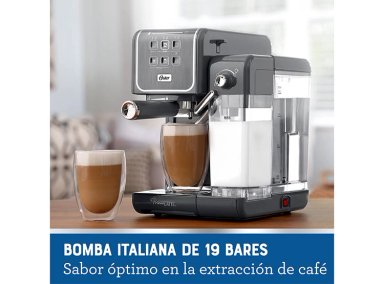 CAFETERA OSTER ITALIANA PRIMALATTE TOUCH GRIS BVSTEM6801M - 4