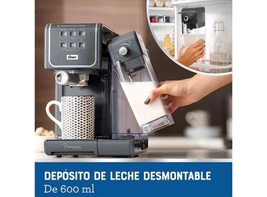 CAFETERA OSTER ITALIANA PRIMALATTE TOUCH GRIS BVSTEM6801M - 8