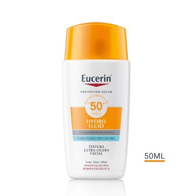 PROTECTOR SOLAR FACIAL EUCERIN HYDRO FLUID SPF 50+ 50 ML - 1
