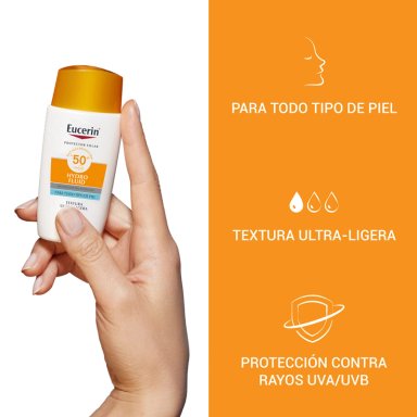 PROTECTOR SOLAR FACIAL EUCERIN HYDRO FLUID SPF 50+ 50 ML - 2