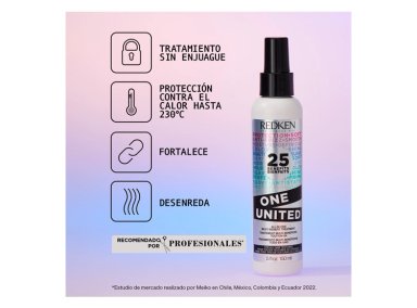 SET REDKEN ONE UNITED 150 ML + HIDRATANTE CABELLO SECO ALL SOFT SHAMPOO 75 ML + ACONDICIONADOR 50 ML - 2