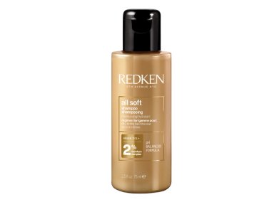 SET REDKEN ONE UNITED 150 ML + HIDRATANTE CABELLO SECO ALL SOFT SHAMPOO 75 ML + ACONDICIONADOR 50 ML - 4