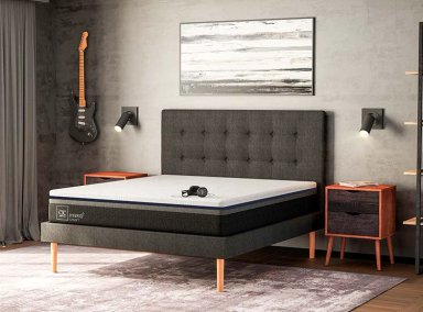 BASE CAMA CIC EUROPEA HYDRID PLUS KING GRIS - 7