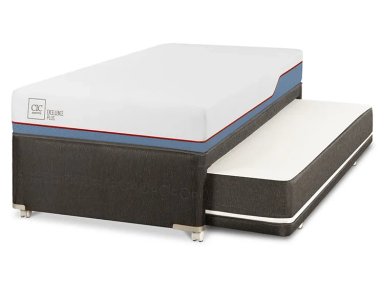 CAMA DIVAN CIC EXCELLENCE PLUS BLACK 1.5 PLAZAS AZUL - 2