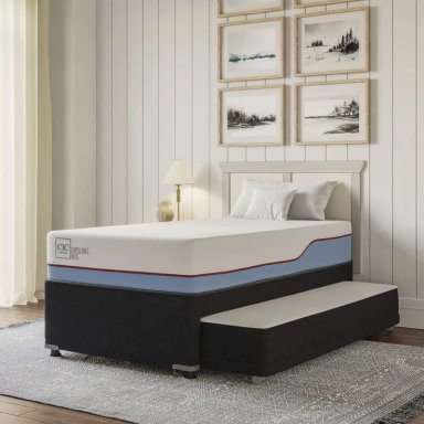 CAMA DIVAN CIC EXCELLENCE PLUS BLACK 1.5 PLAZAS AZUL - 11