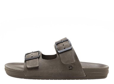 SANDALIAS HOMBRE DEMOCRATA CAFÉ WEEKEND CUERO - 1