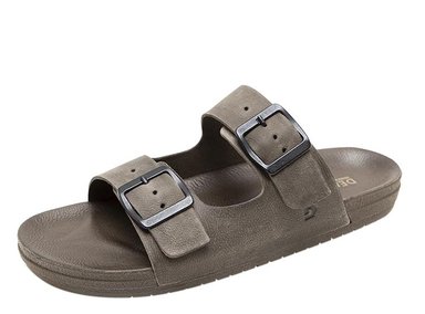 SANDALIAS HOMBRE DEMOCRATA CAFÉ WEEKEND CUERO - 2