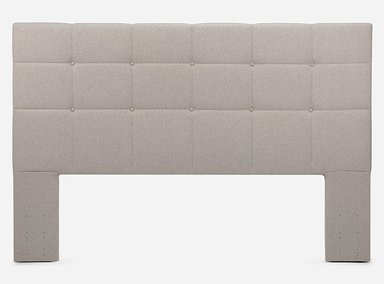 JUEGO DE DORMITORIO ROSEN CAMA EUROPEA ART4 + RESPALDO ISSEY NIEBLA - 3