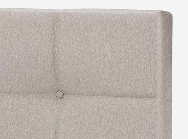 JUEGO DE DORMITORIO ROSEN CAMA EUROPEA ART4 + RESPALDO ISSEY NIEBLA - 5