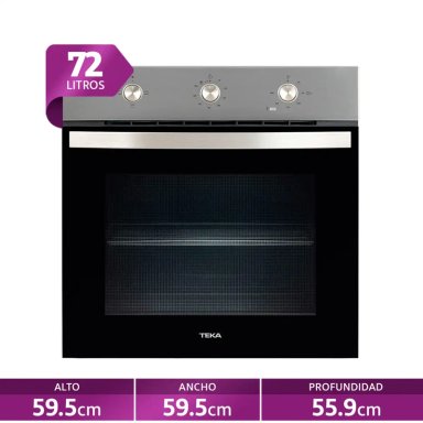 HORNO ELÉCTRICO TEKA EMPOTRABLE 72L HBB-4460 SS - 1