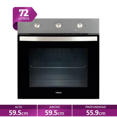 HORNO ELÉCTRICO TEKA EMPOTRABLE 72L HBB-5360 SS - 1