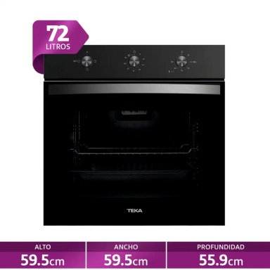 HORNO ELÉCTRICO TEKA EMPOTRABLE 72L HBB-5360 FBK - 1