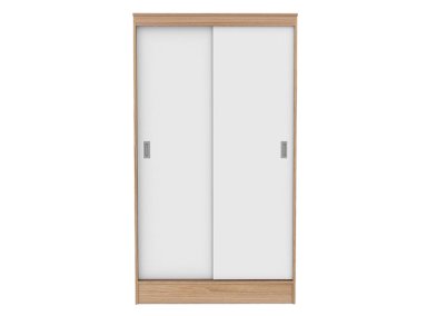 CLOSET CIC CABURGUA OLMO ALPINO BLANCO 2P - 1