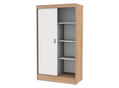 CLOSET CIC CABURGUA OLMO ALPINO BLANCO 2P - 3