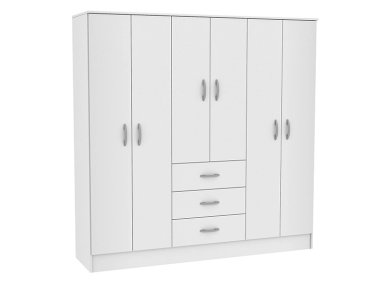 CLOSET CIC MAIPO BLANCO 6P 3C - 3