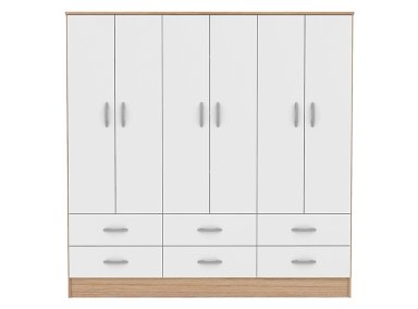 CLOSET CIC MAIPO OLMO BLANCO 6P 6C - 1