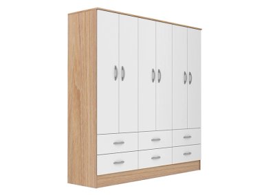 CLOSET CIC MAIPO OLMO BLANCO 6P 6C - 3