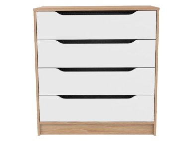 COMODA CIC OLMO BLANCO 4C - 1