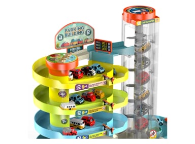 SET DE JUEGO KIDSCOOL ESTACIONAMIENTO DE AUTOS Y ACCESORIOS - 3