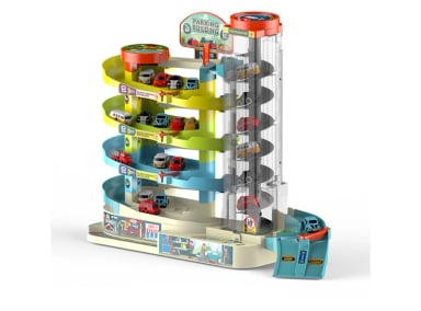 SET DE JUEGO KIDSCOOL ESTACIONAMIENTO DE AUTOS Y ACCESORIOS - 4