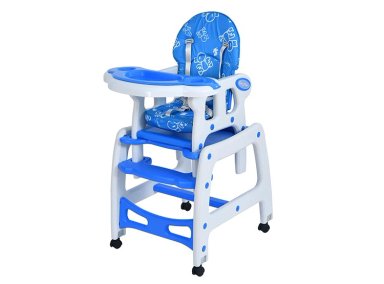 SILLA COMER KIDSCOOL 3 EN 1 NEW AZUL - 1