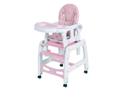 SILLA COMER KIDSCOOL NEW ROSADO - 1