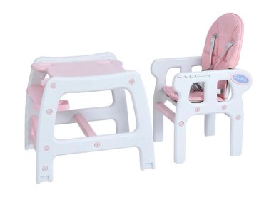 SILLA COMER KIDSCOOL NEW ROSADO - 2
