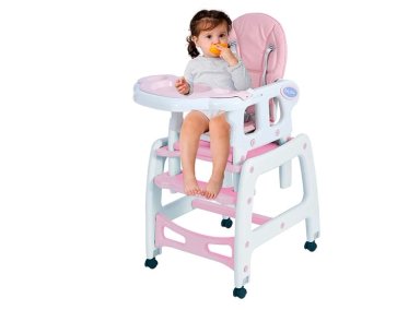 SILLA COMER KIDSCOOL NEW ROSADO - 4