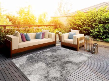 ALFOMBRA IDETEX SISAL URBAN NÓRDICO 160 X 230 CM HUMO - 3