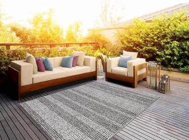 ALFOMBRA IDETEX SISAL URBAN NÓRDICO 240 X 340 CM GRIS - 3