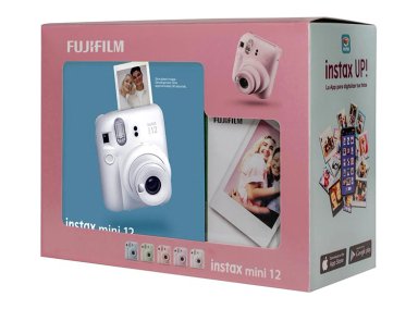 KIT FUJI MINI 12 BLANCO + FILM 10 - 4