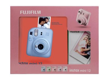 COMBO CÁMARA INSTANTÁNEA FUJI INSTAX MINI 12 BLUE + FILM 10 - 3