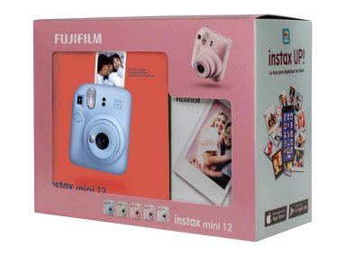 COMBO CÁMARA INSTANTÁNEA FUJI INSTAX MINI 12 BLUE + FILM 10 - 4