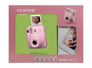 COMBO CÁMARA INSTANTÁNEA FUJI INSTAX MINI 12 PINK + FILM 10 - 3
