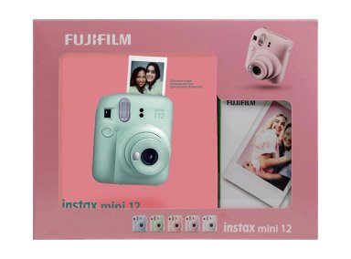 COMBO CÁMARA INSTANTÁNEA FUJI INSTAX MINI 12 VERDE + FILM 10 - 3