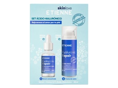 SET ETIENNE SÉRUM FACIAL ÁCIDO HIALURÓNICO 30 ML + CREMA 50 ML - 1
