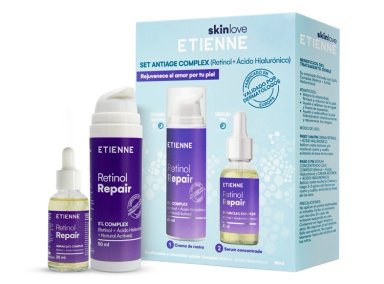 SET ETIENNE CREMA ANTIEDAD COMPLEX SERUM 30 ML + CREMA 50 ML - 3